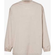 Fear of God T-shirts Fear of God ESSENTIALS Taupe Crewneck Long Sleeve T-Shirt