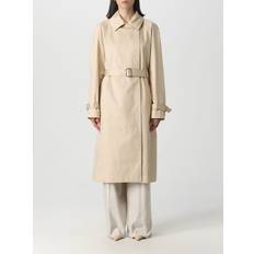 Calvin Klein White Coats Calvin Klein Trench Coat Woman colour White White