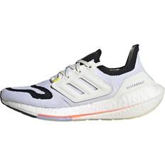 Adidas Fabric Running Shoes Adidas Ultra Boost 22 White/Black Solar Red Women's