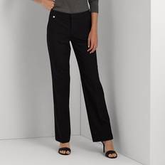 Polo Ralph Lauren Women Clothing Polo Ralph Lauren Straight-Leg Pant in Black