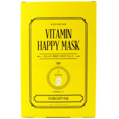 Kocostar Skincare Kocostar Vitamin Happy Mask, Pack of 10 No Color