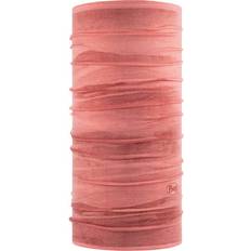 Herr - Natur Halsdukar & Sjalar Buff Herren Schal Merino Lightweight Pink