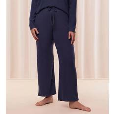 Tencel Trousers & Shorts Triumph Thermal Mywear Lounge Trousers with Wide Leg Clover Blue