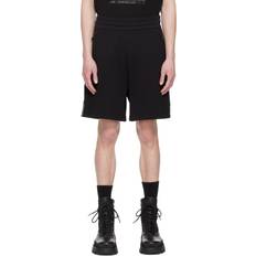 Moncler Uni Shorts Moncler Black Drawstring Shorts 999 BLACK