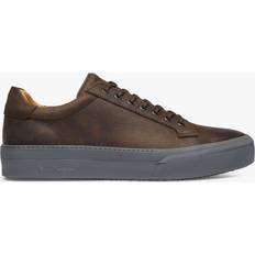 Penacova Leather Lace Up Trainers, Brown