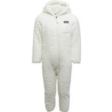 Patagonia Baby Furry Friends Bunting Birch White 12-18 Months