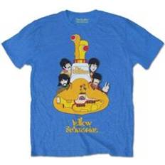 Yellow T-shirts The Beatles Yellow Submarine Cotton T-Shirt Blue 11-12 Years