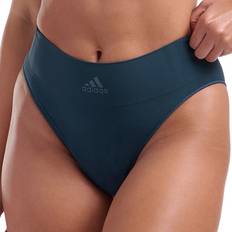 Dame - Turkise Truser Adidas Truser BOS Smart Micro 720 Seamless Hi Leg Brief Mørk Turkis polyamid Dame