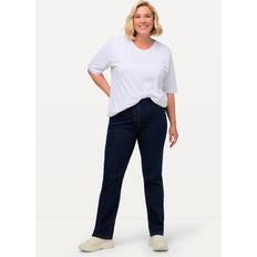 Lana Jeans Ulla Popken Jeans Mandy con taglio della gamba dritto a cinque - Blu