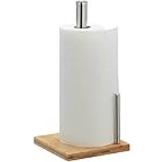 Portarotoli di Carta Relaxdays Cucina Porta Scottex Acciaio Inox 33x16x16 cm Portarotolo di Carta