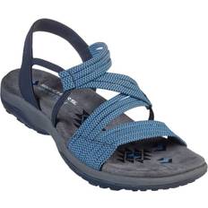 Skechers Women's Reggae Slim-Skech Appeal-Z-Gore Slingback Sandal, Navy