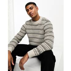 Silver - Women Tops Only & Sons Crewneck Knitted Pullover