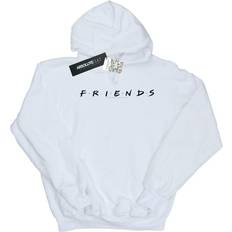 Friends Logo Cotton Hoodie White
