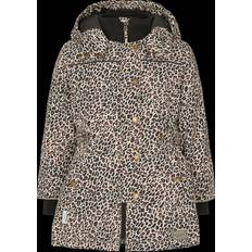 pige vinterjakke "OMANDA" Leopard