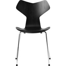 Fritz Hansen Kitchen Chairs Fritz Hansen Grand Prix Dyed Ash 48 x 83 x 51 cm Kitchen Chair