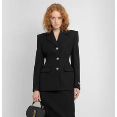 Versace Blazers Versace Black Hourglass Blazer 1B000-Black IT