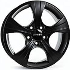 16" Car Rims Carmani CARMANI 11 Rush black matt 6,5x16 ET42 5.00x112.00 Hub Bore 57.10 Alu felgen