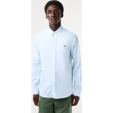 Lacoste Uomo Camicie Lacoste Camicia Elegante Azzurra Da Uomo