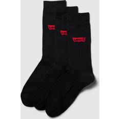 Levi's Herr Strumpor Levi's Unisex CLSSC strumpa 3-pack svart, 43-46