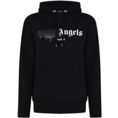 Palm Angels XL Jumpers Palm Angels Paris Spray Paint Logo Black Hoodie