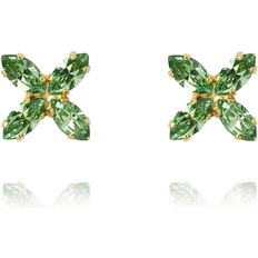 Peridot Örhängen Caroline Svedbom Crystal Star Earrings Gold Peridot