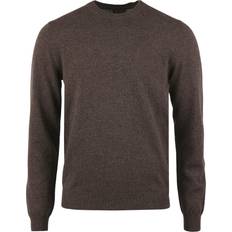 Stenströms Herre Tøj Stenströms Cashmere Crew Neck, Brown