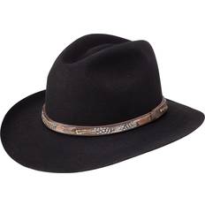 Stetson Headgear Stetson Mens Jackson Hat, Fur Blend, Black