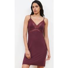 Rouge Nuisettes Femilet Chemise de nuit Femme Taille - Bordeaux