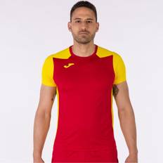 Amarillo Tops Joma Camiseta Manga Corta Rojo Amarillo - Multicolor