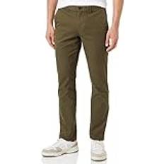 Tommy Hilfiger Green Trousers & Shorts Tommy Hilfiger Herren Chinos Stretch, Grün Army Green 28L