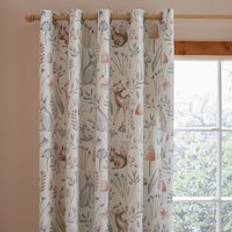 Dunelm Woodland Pink Blackout Eyelet