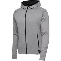 Hummel Tops Hummel Hooded Sweatshirt Met Rits - Gris