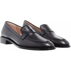 Weit Halbschuhe Stuart Weitzman Palmer Sleek Loafer Frau Loafer Und Flache Schuhe Schwarz