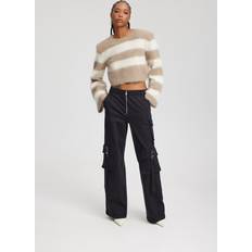 Gestuz SafiGZ Pullover TIMBER WOLF/OFFWHITE