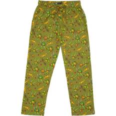 Gule - Herre Bukser Teenage Mutant Ninja Turtles Mens Lounge Pants Green/Yellow/Multicolour