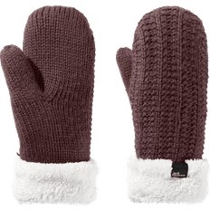 Nainen - Punainen Hansikkaat ja Lapaset Jack Wolfskin Highloft Knit Mitten - Boysenberry