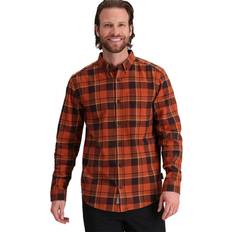 Royal Robbins Lieback Organic Cotton Flannel L/S Men skjorta Baked Clay Timbercove Pld-229