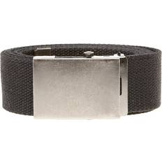 Cotton Belts Duke Edward Plain Webbing Belt Black One