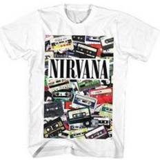 Nirvana Cassettes T-Shirt White