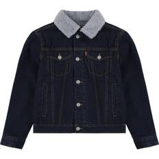 Levi's Ytterkläder Levi's Sherpa Truckerjacka För Barn - Blå