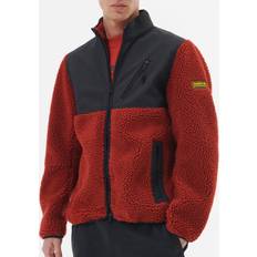 Acrylic Jackets Barbour International Tech Shell and Fleece Jacket - Orange