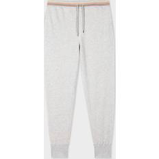 Paul Smith Byxor Paul Smith Artist Rib Sweatpants Grey Melange