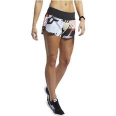 Dame - Gule Shorts Reebok KNW Short Amrap Black/Yellow, Female, Tøj, Shorts, Træning, Sort/Gul