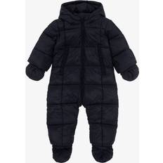 Babys Overalls Tommy Hilfiger Monotype wattierter Schneeanzug DESERT SKY 74