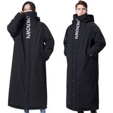 Long Jackets J&Y Longline Puffer Jacket Black