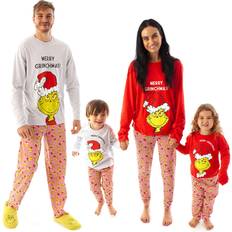 Red Pyjamas Universal Textiles Long Sleeve Long Leg Pyjama Set - Red