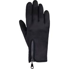 Mies - Ratsastus Hanskat Hy Equestrian Stalactite Zipped Riding Gloves Black