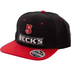 Beck Beck's Logo Black/Red Cap Schwarz