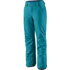 Outdoor bukser - Turkis Patagonia Insulated Powdertown skibukser, dame