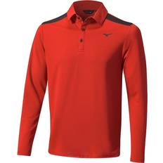 Mizuno Elite L/S Polo Shirt Herren Grösse